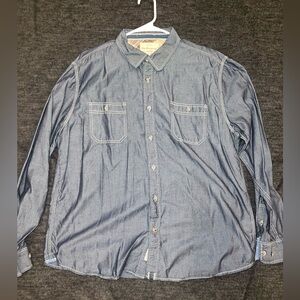 Weatherproof Vintage Denim Button Down Shirt